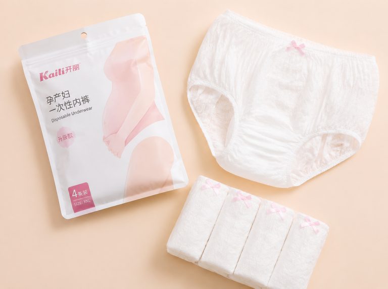 六安纯棉高腰孕妇一次性内裤